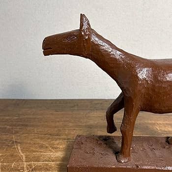 木彫り　北海道開拓鉄輪馬車　優良工芸品特選 木彫り 北海道開拓鉄輪馬車 優良工芸品特選